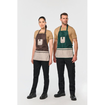 Avental de jardineiro impermeável eco-responsável unissexo